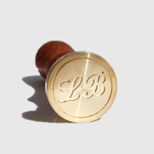 Laksegl med monogram